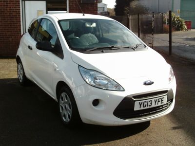 Ford Ka 1.2 Studio 3dr [Start Stop] Hatchback Petrol WhiteFord Ka 1.2 Studio 3dr [Start Stop] Hatchback Petrol White at SDL Autos Hull