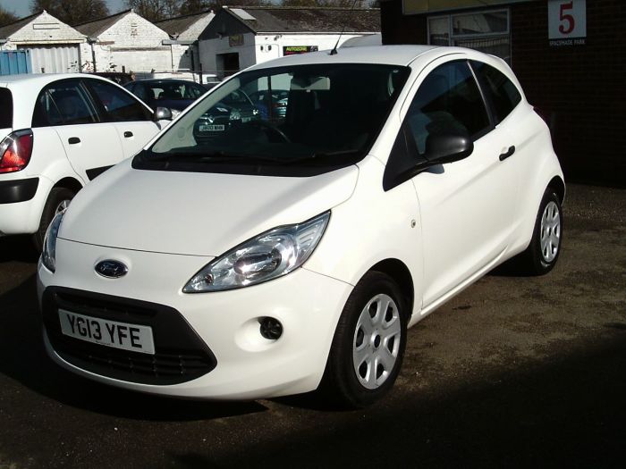 Ford Ka 1.2 Studio 3dr [Start Stop] Hatchback Petrol White