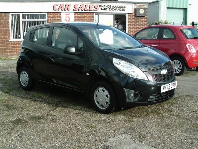 Chevrolet Spark 1.0i + 5dr Hatchback Petrol Metallic BlackChevrolet Spark 1.0i + 5dr Hatchback Petrol Metallic Black at SDL Autos Hull