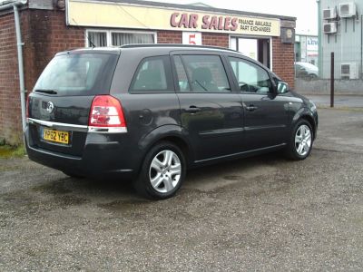 Vauxhall Zafira 1.6i [115] Exclusiv 5dr MPV Petrol Metallic Grey